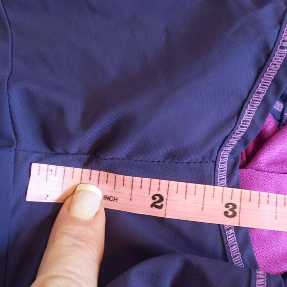 Athleta Kick Asphalt purple run shorts - 3" inseam - Medium - Picture 7 of 7